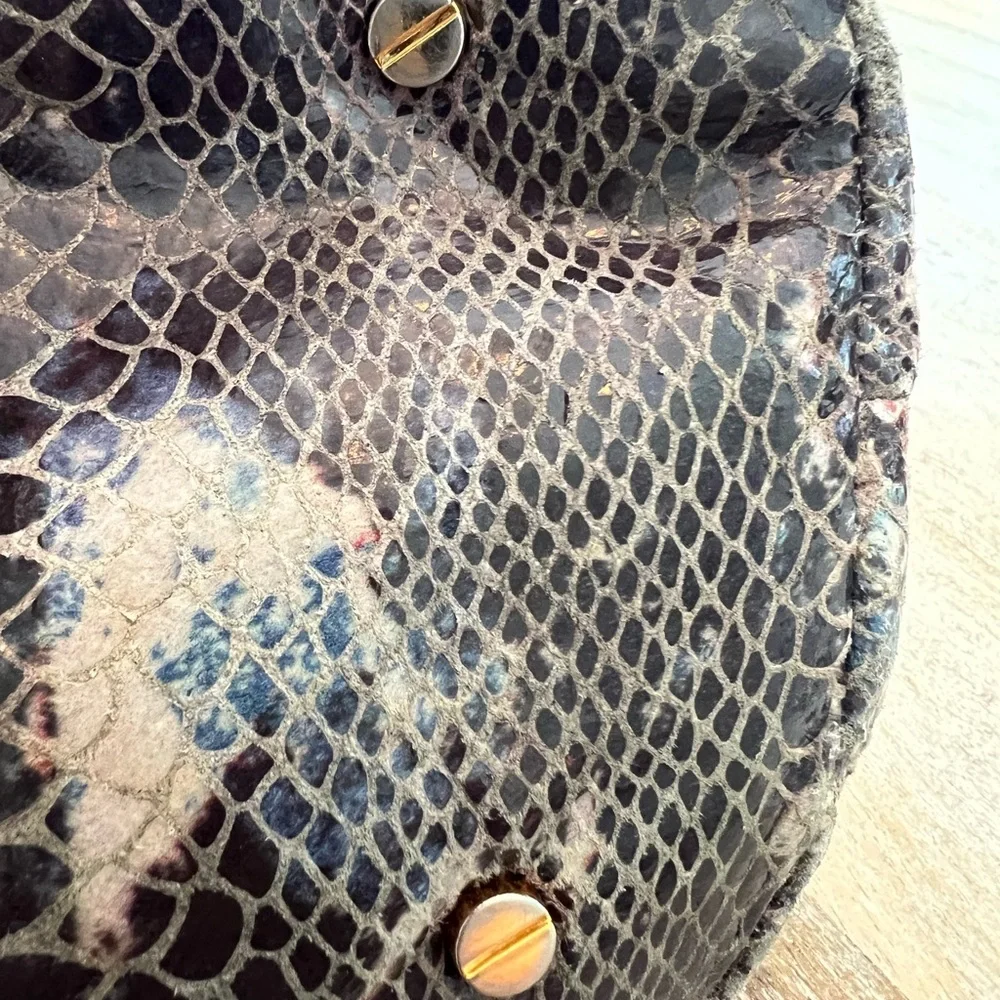 Tory Burch Snakeskin Shoulder Bag